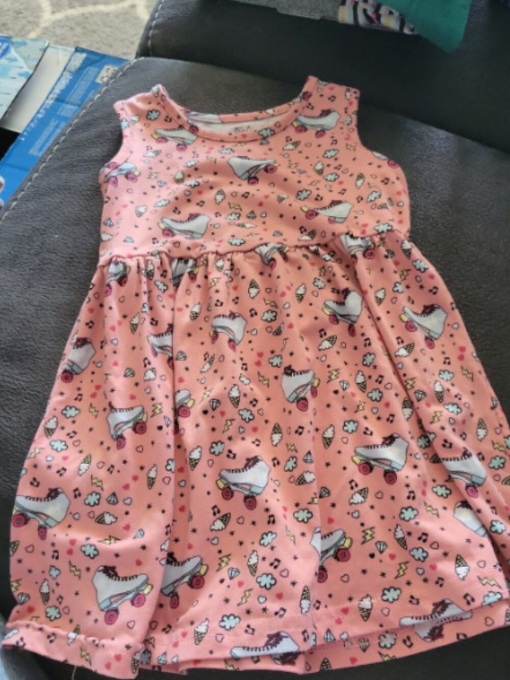 Girls size 2t roller skate dress